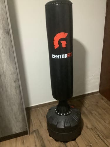 Customer photo review of Saco Costal Box Piso Base Fija Adultos Niños