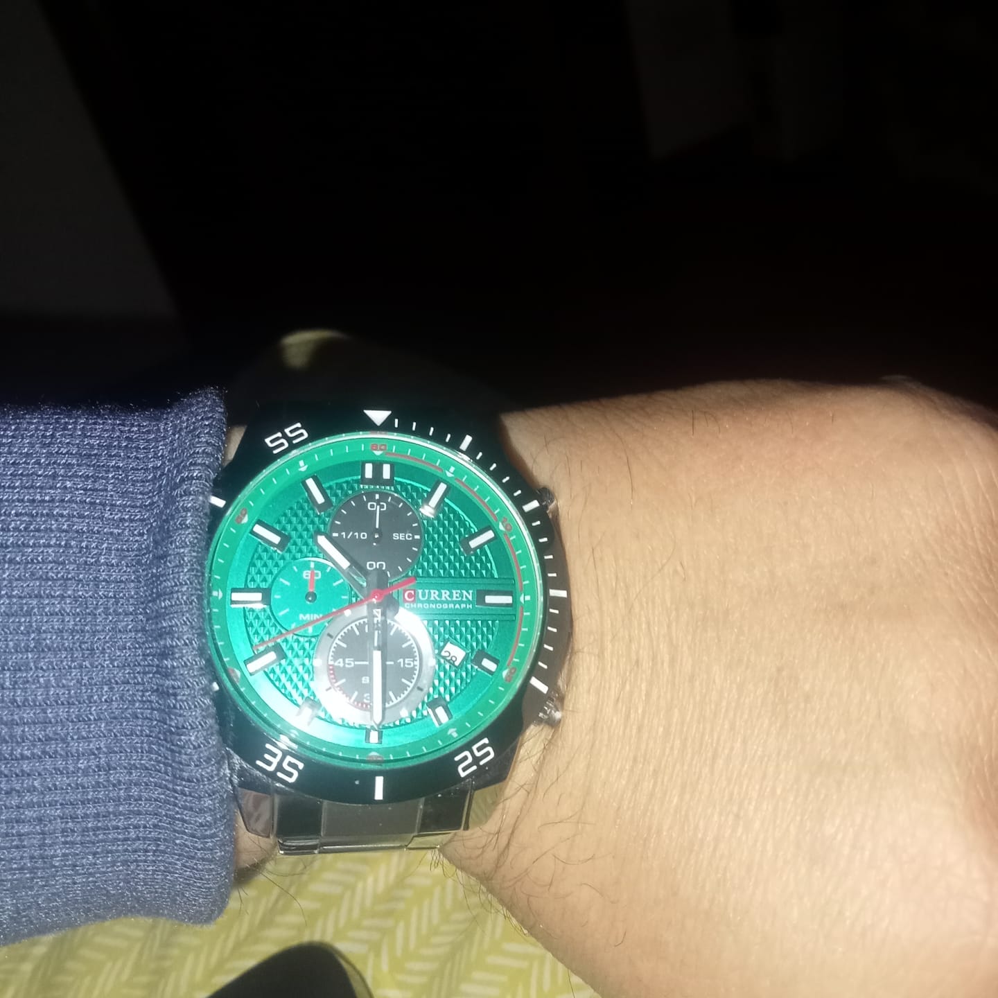 Customer photo review of Curren Berna® orologio uomo acciaio