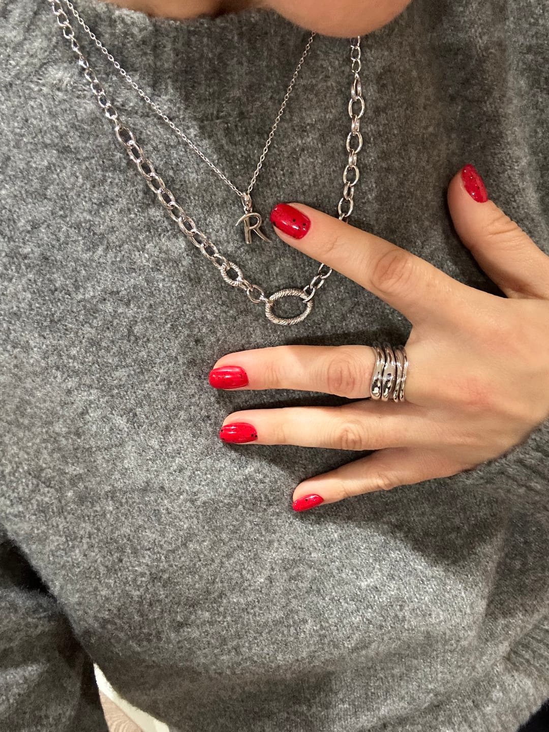 Customer photo review of Ocean Link Necklace