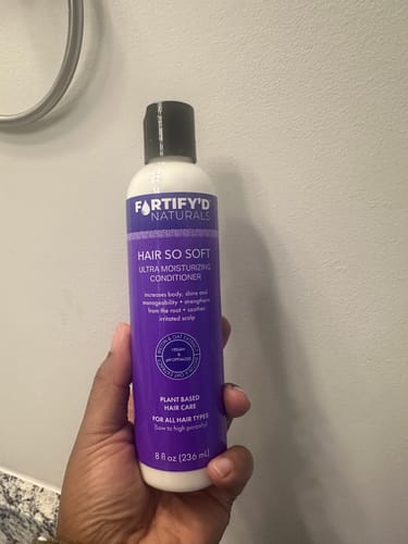 Customer photo review of Hair So Soft Ultra Moisturizing Conditioner