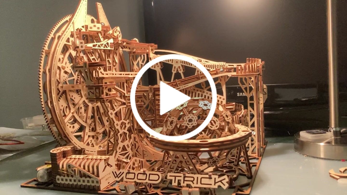 Customer video review of Galaxy Marble Run