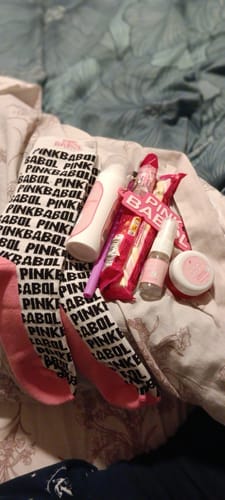 Customer photo review of Calza Epifania Pink Babol