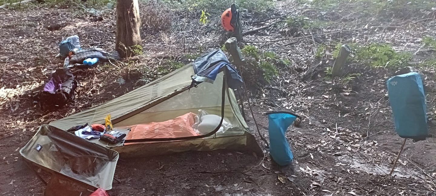 Customer photo review of Ultralight Bug Net Tent