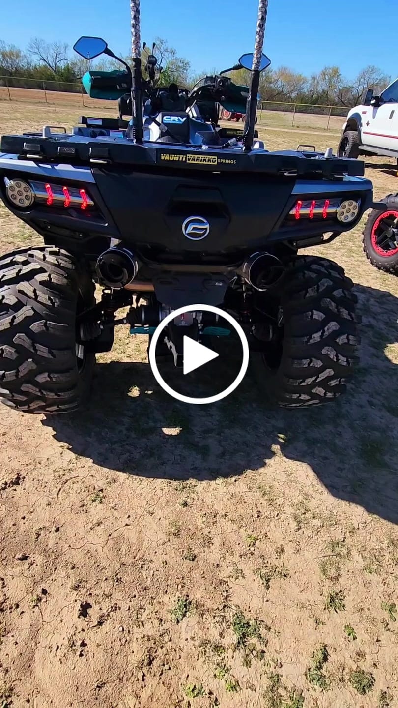 Customer video review of CFORCE 850/1000 XC Split Dual APX