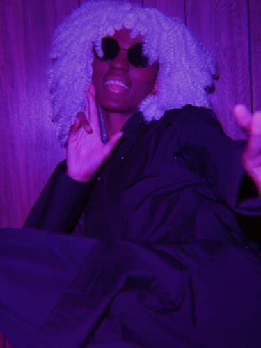 Customer photo review of NEV Medieval Retro Irregular Ribbons Long Cloak