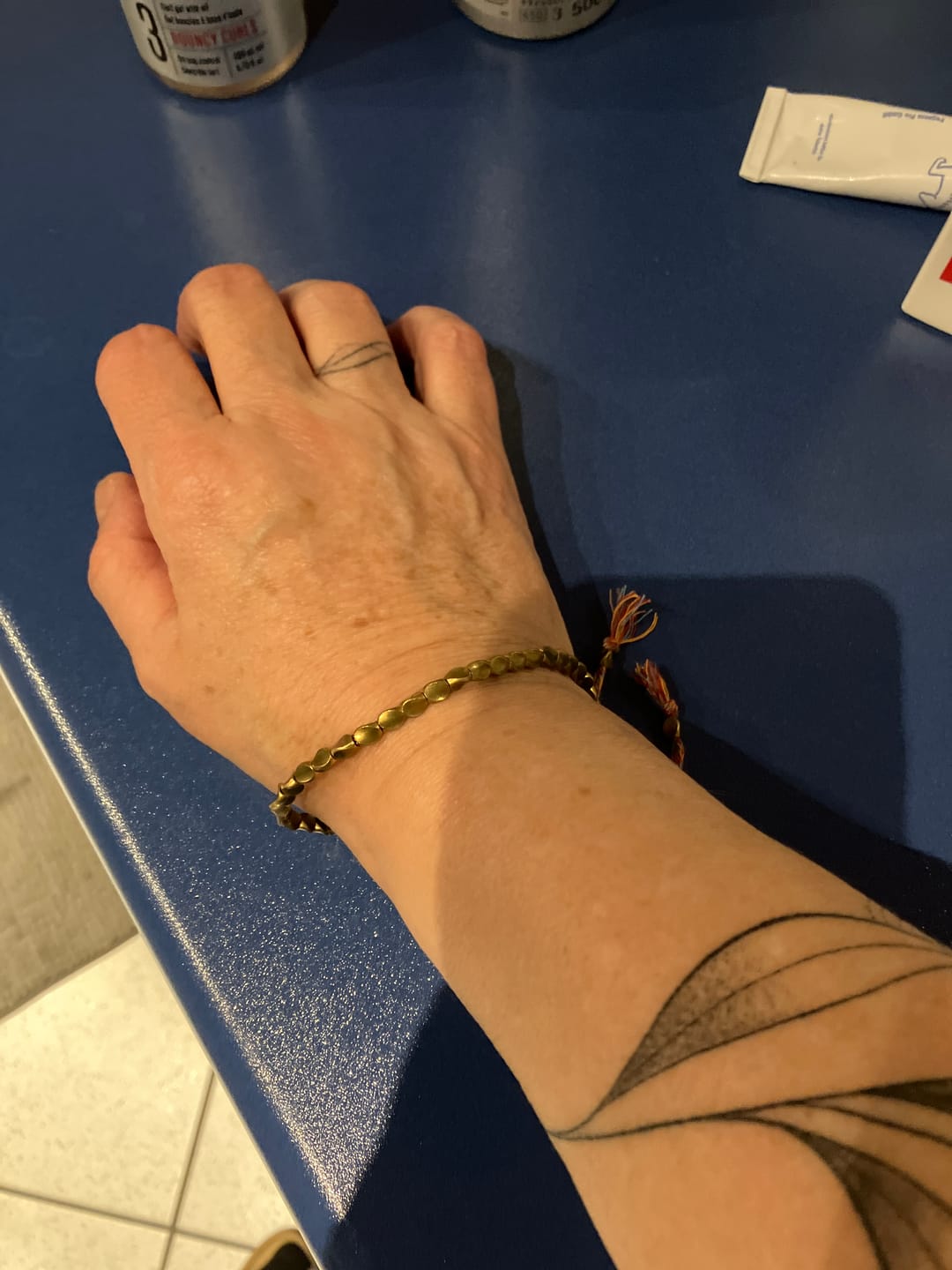 Customer photo review of Edles Tibetisches Glücksarmband
