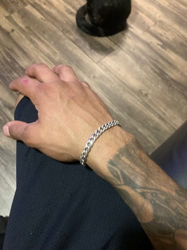 Customer photo review of Tupac Bracelet