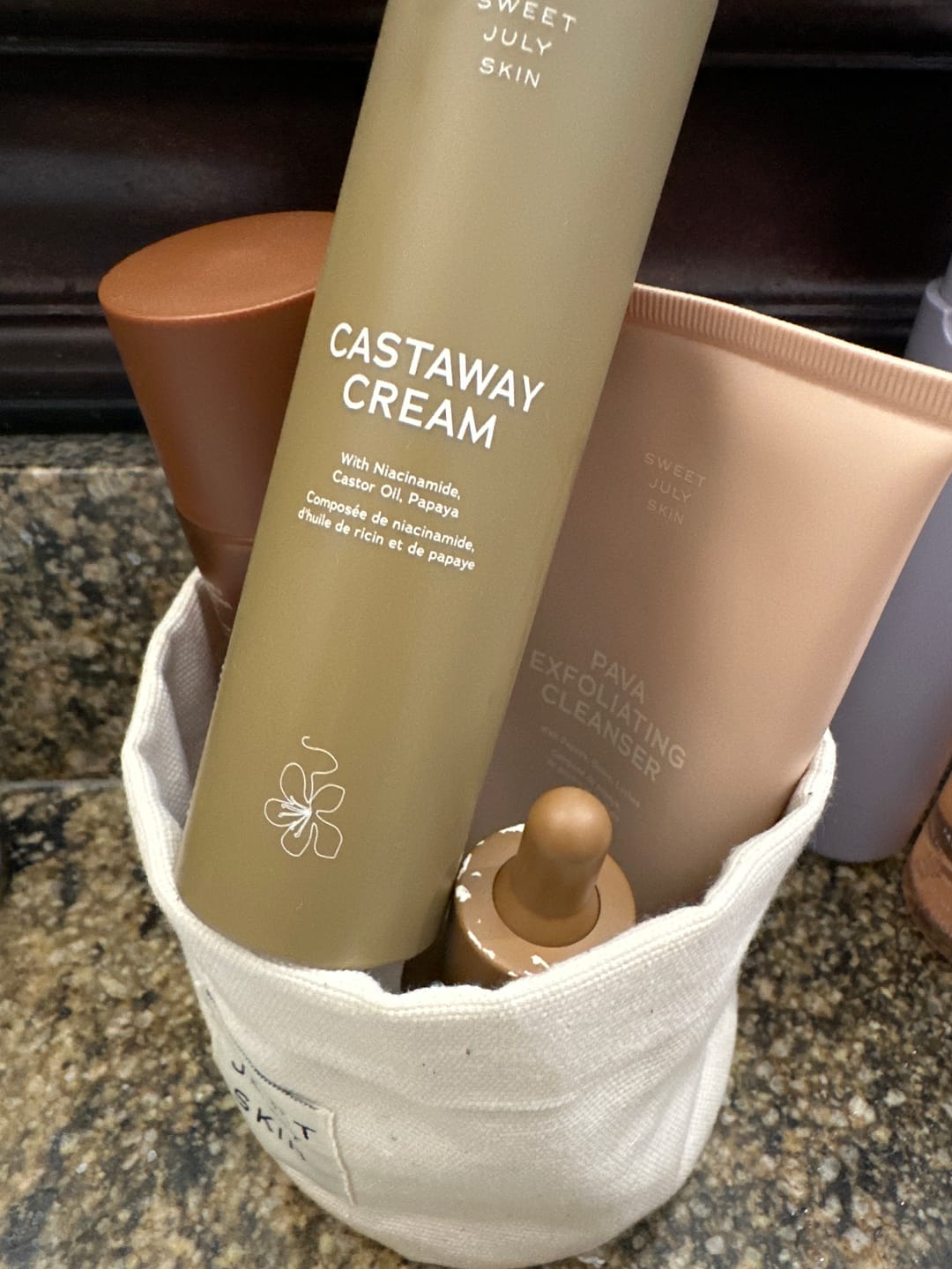 Customer photo review of Castaway Cream Daily Moisturizer