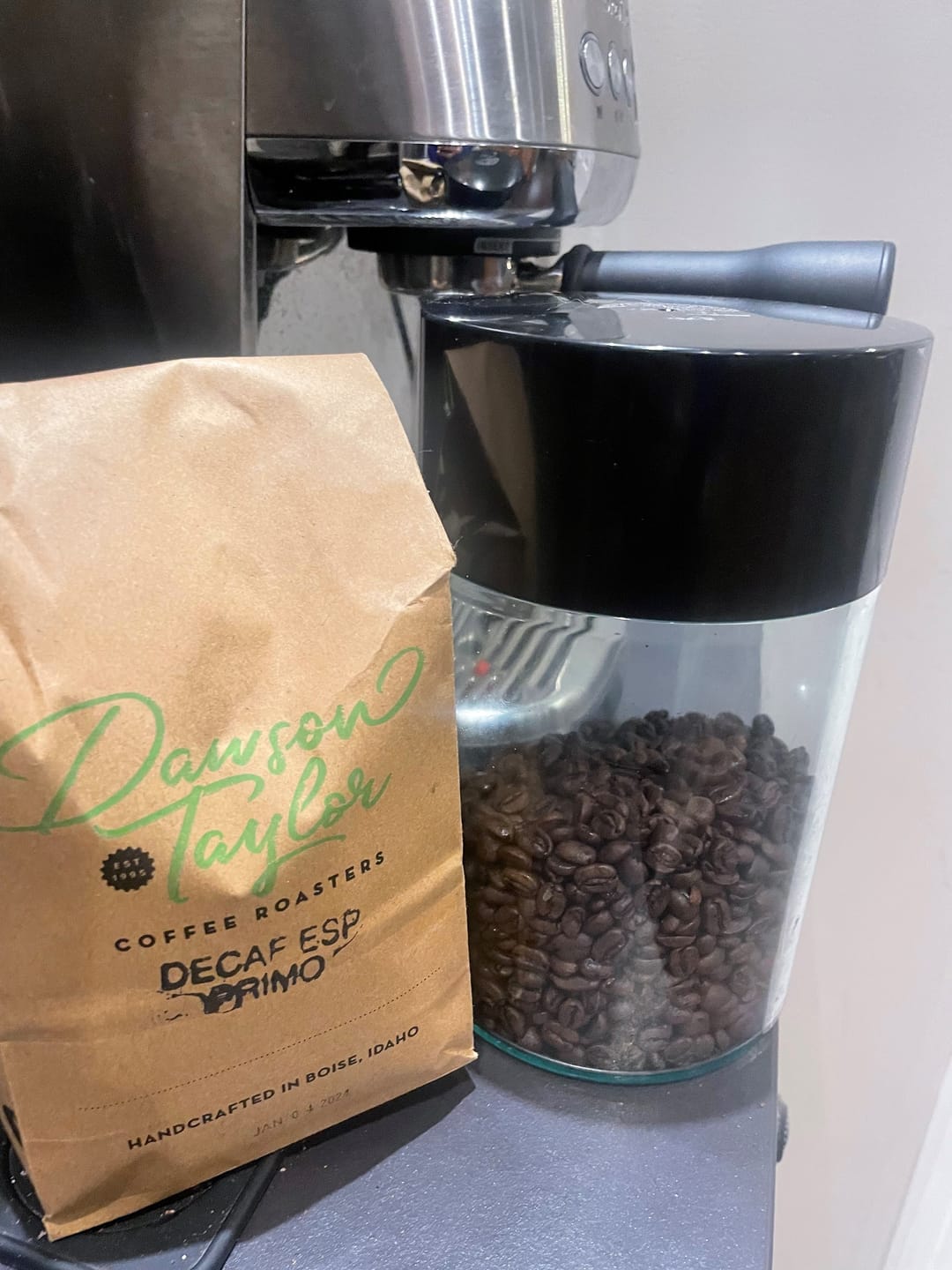 Customer photo review of Espresso Primo