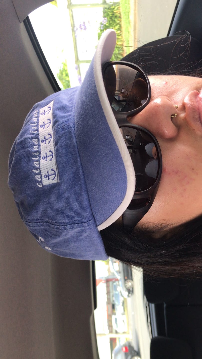 Customer photo review of 90's Catalina Island Embroidered Vintage Cap