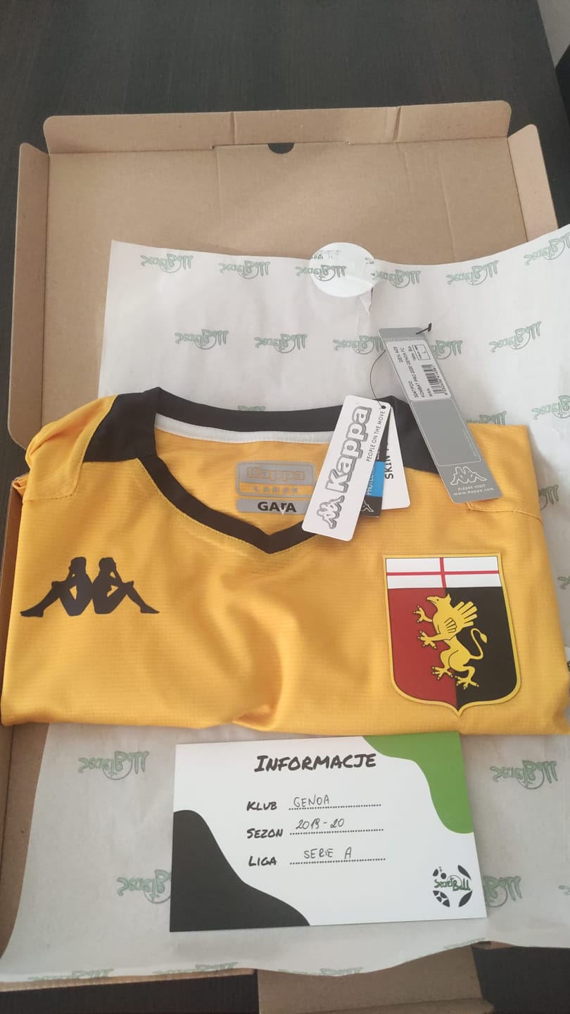 Customer photo review of Mens Secret Football Shirt