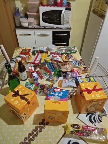 Customer photo review of Cesta de Natal Topázio