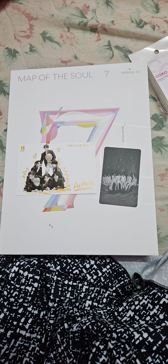 Customer photo review of BTS - 4TH FULL ALBUM MAP OF THE SOUL 7