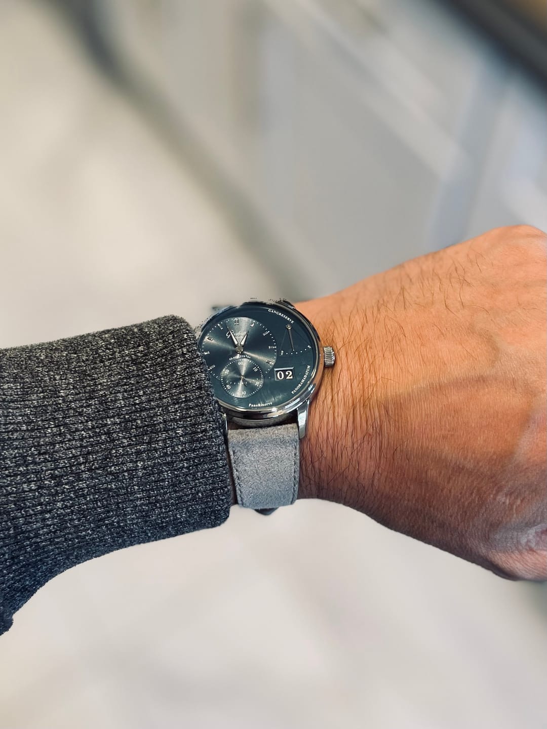 Customer photo review of Coastline Suede
