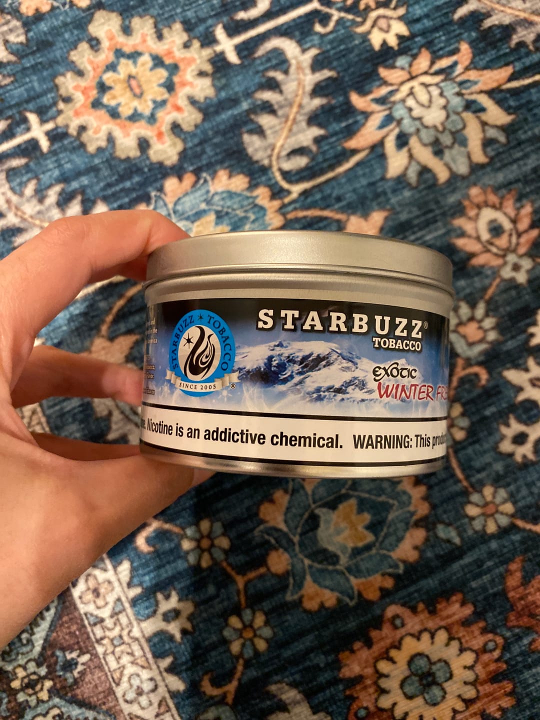 Customer photo review of Starbuzz Shisha 250g