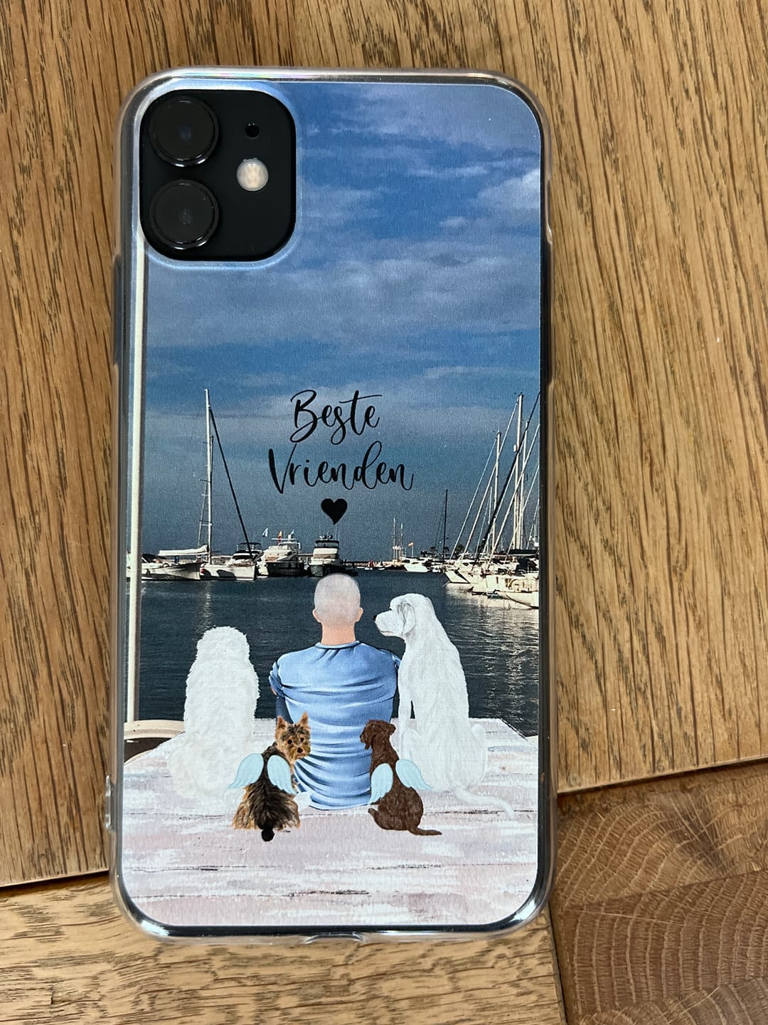 Customer photo review of Onderweg met huisdier - Gepersonaliseerd Telefoonhoesje