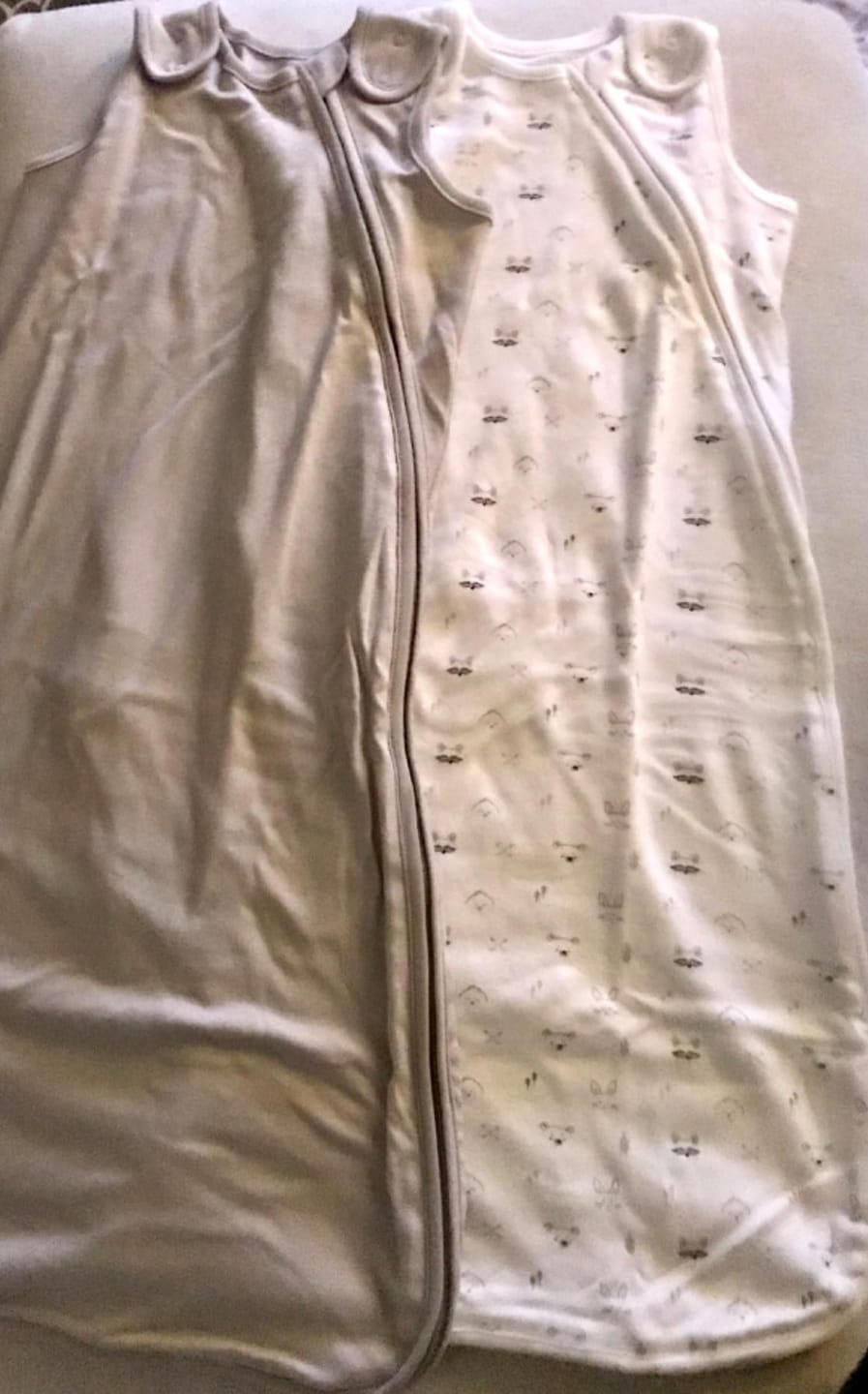 Customer photo review of 2-Pack Soothe Sleep Sacks