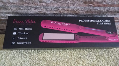 Customer photo review of ENTREGA INMEDIATA NEW Plancha »Titanio Profesional Diana Fletes Quality INFRARED