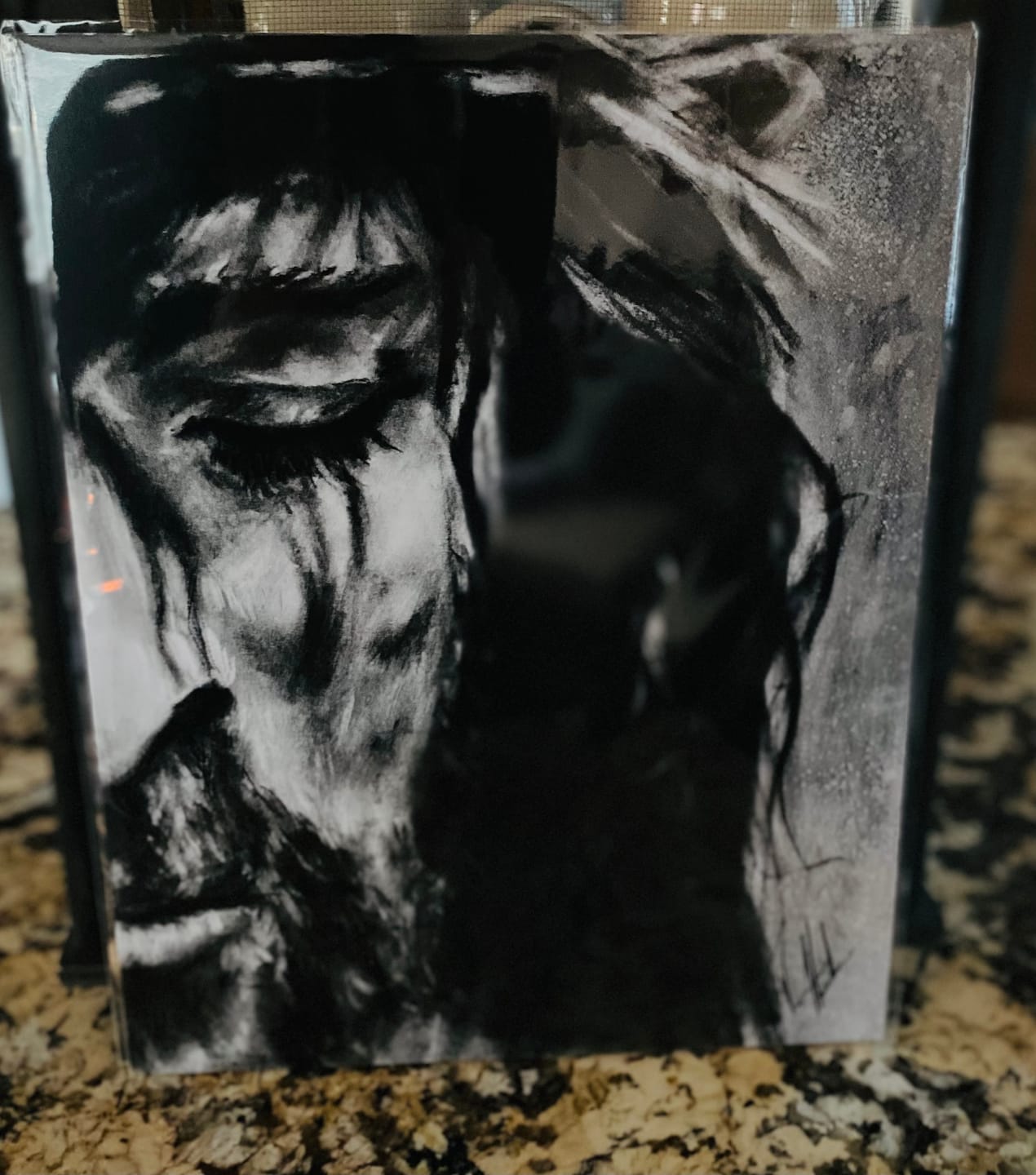 Customer photo review of Compassionate Love (Sketch)