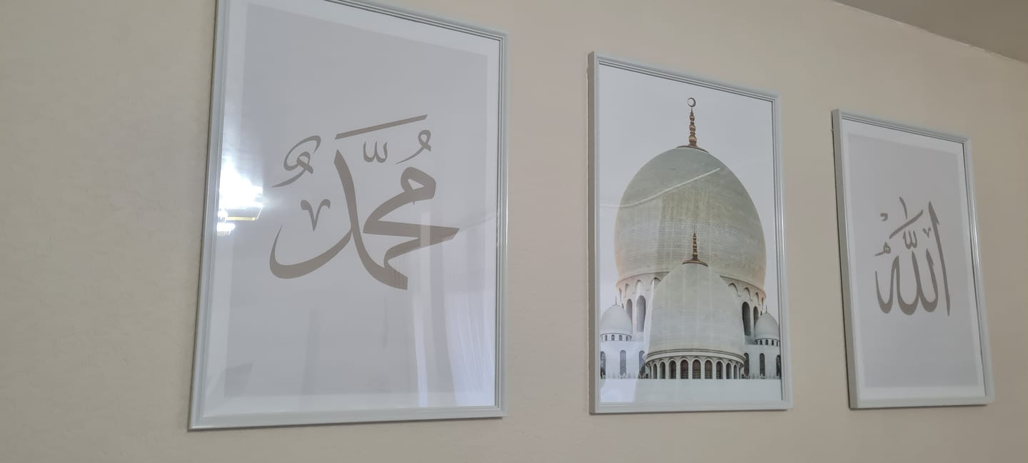 Customer photo review of Allah swt. & Muhammed sav. - Sheikh Zayed Mosque - Set