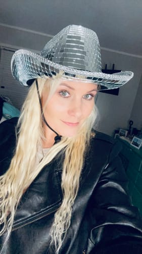 Customer photo review of Disco Cowgirl Hat
