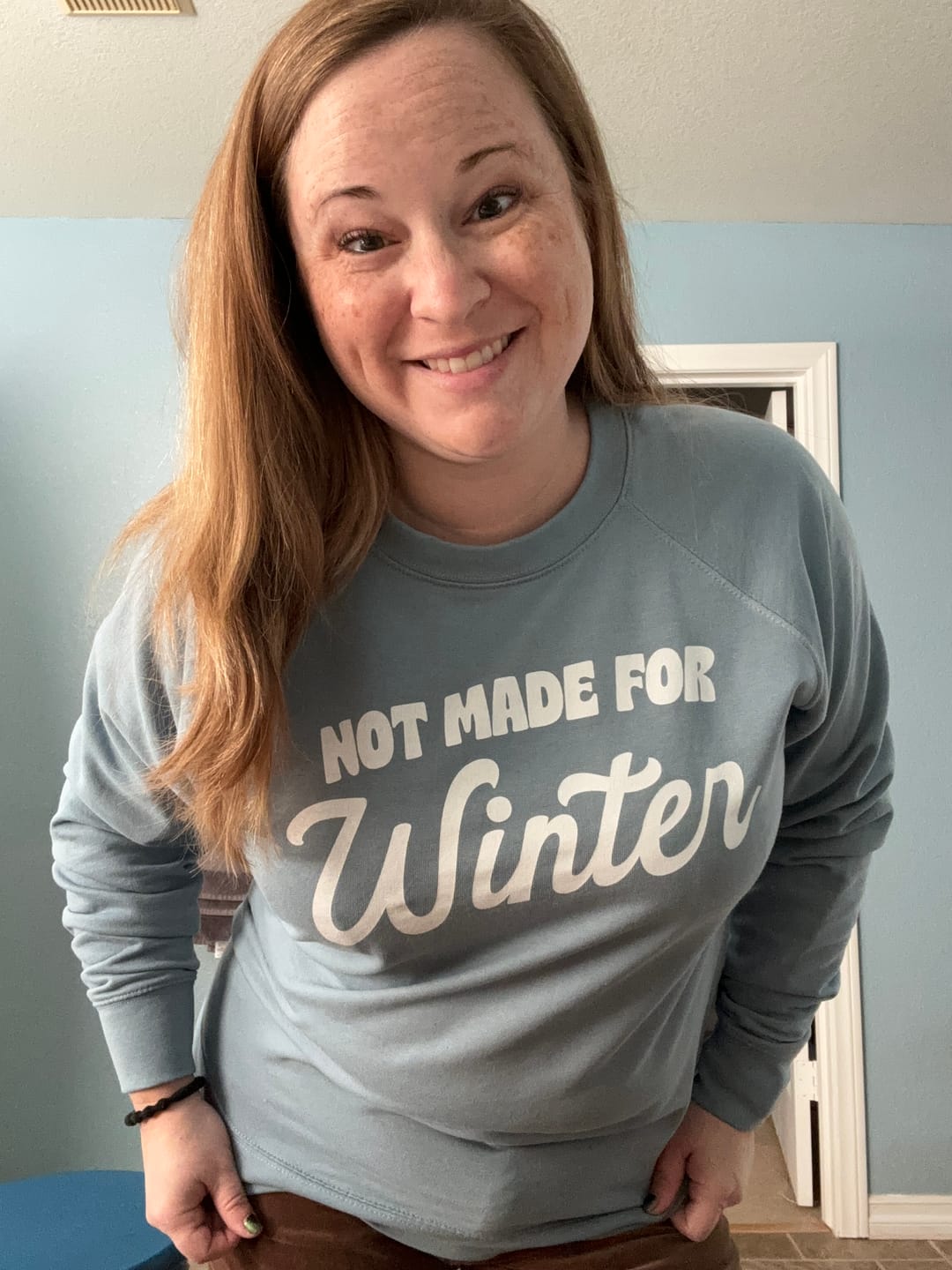 Customer photo review of Not Made For Winter