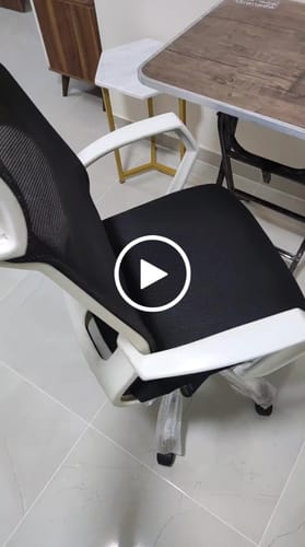 Customer video review of كرسي مكتب متحرك - أسود - OC326