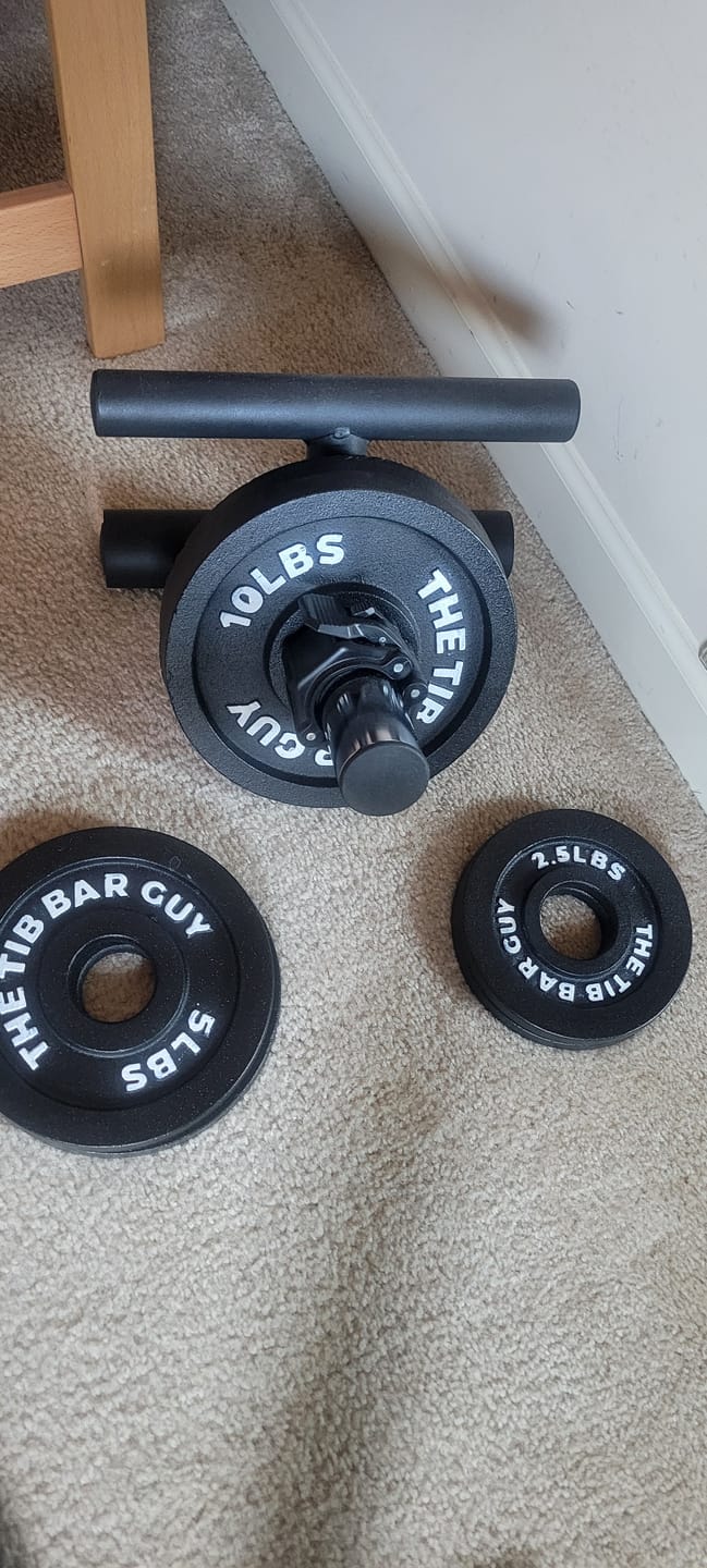 Customer photo review of The Weight Plates - 35 lbs Bundle
