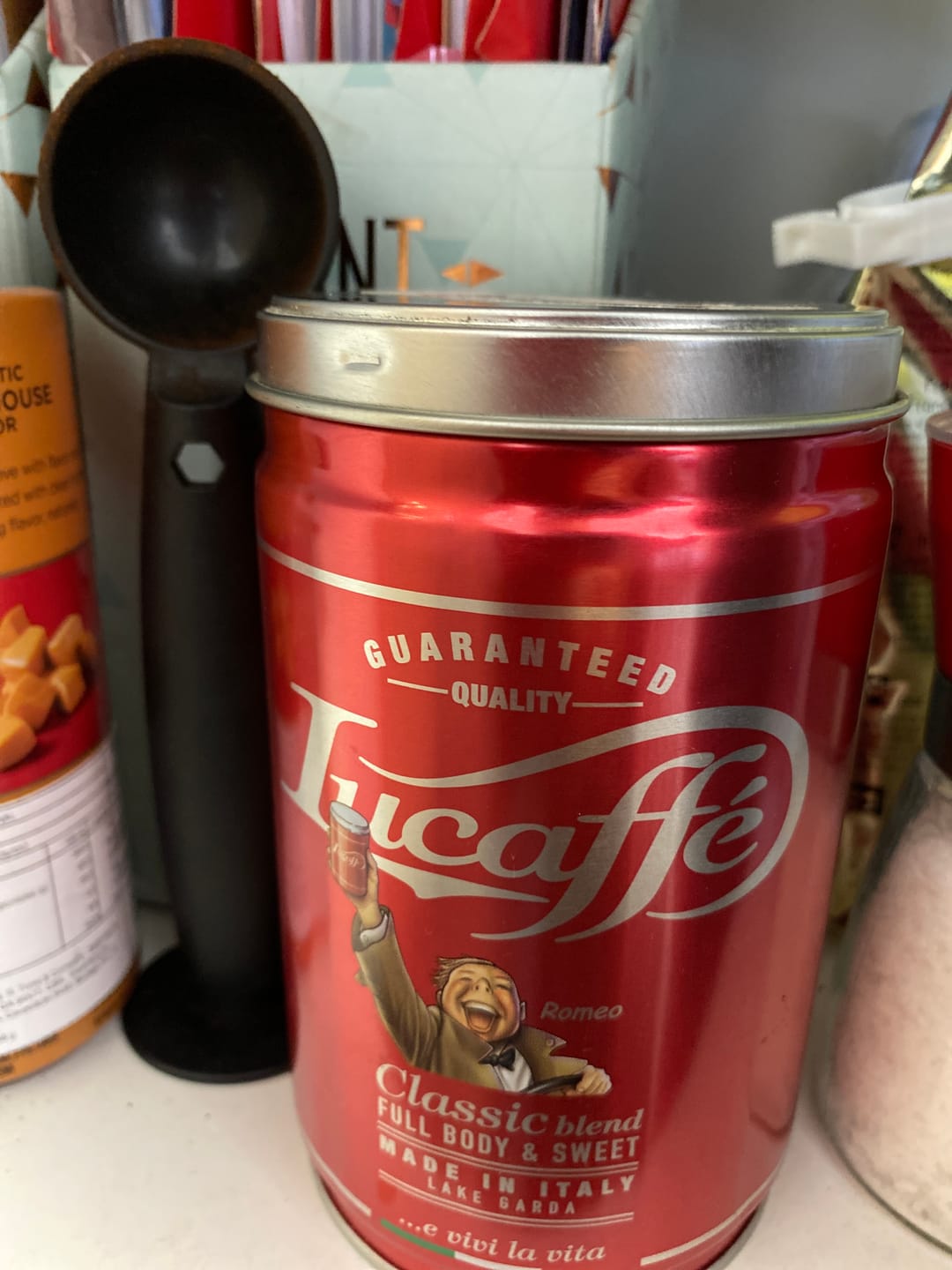 Customer photo review of Lata Lucaffe Classic y Mr. Exclusive 250 grs Grano Molido
