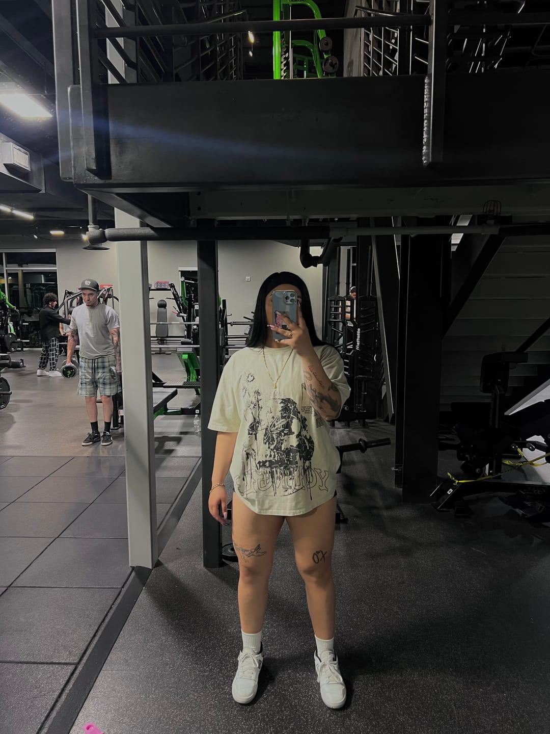 Customer photo review of W427 Phantom Oversized Tees