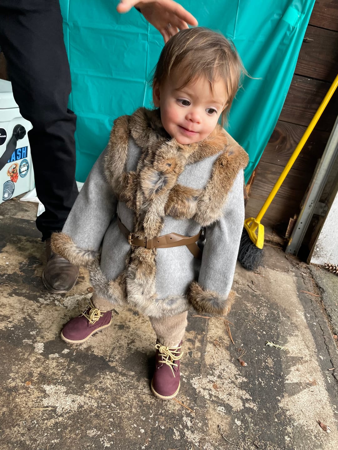 Customer photo review of Peter Grey Wool Coat