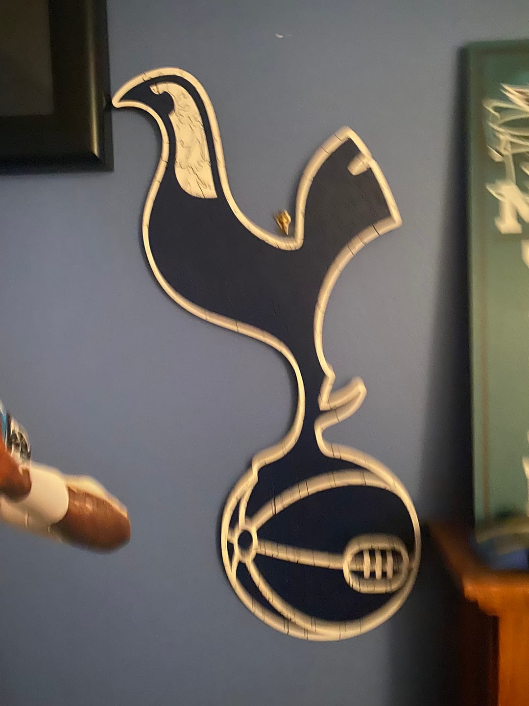 Customer photo review of Tottenham Hotspur FC® Logo - Wooden Puzzle