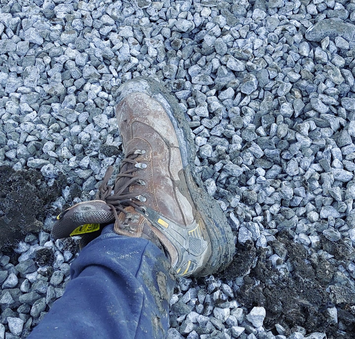 Customer photo review of I0010 Laced Dealer Safety Boot