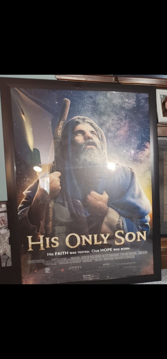 Customer photo review of His Only Son Poster