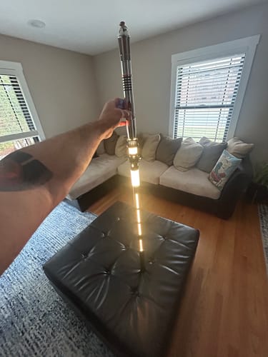 Customer photo review of Saber Scabbard