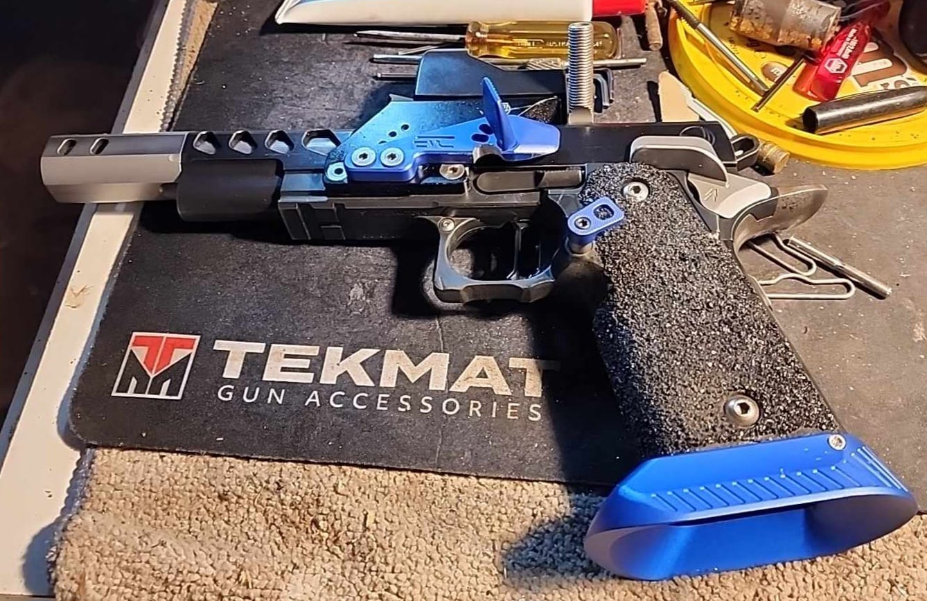 Customer photo review of 1911/STI 2011 Staccato | Adjustable Thumbrest