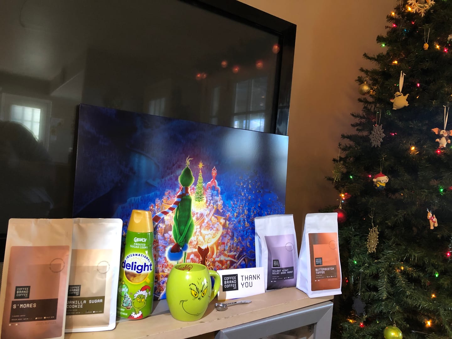 Customer photo review of Silent Night Silky Dark Roast