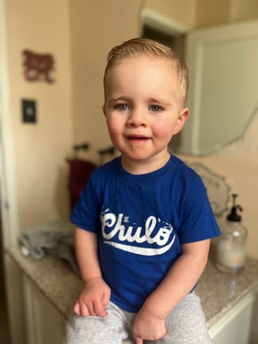 Customer photo review of Chulo Kids Tee