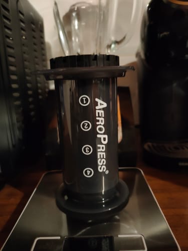 Customer photo review of Pack Aeropress + 2 Bolsas 250g Café de Especialidad en Grano o Molido