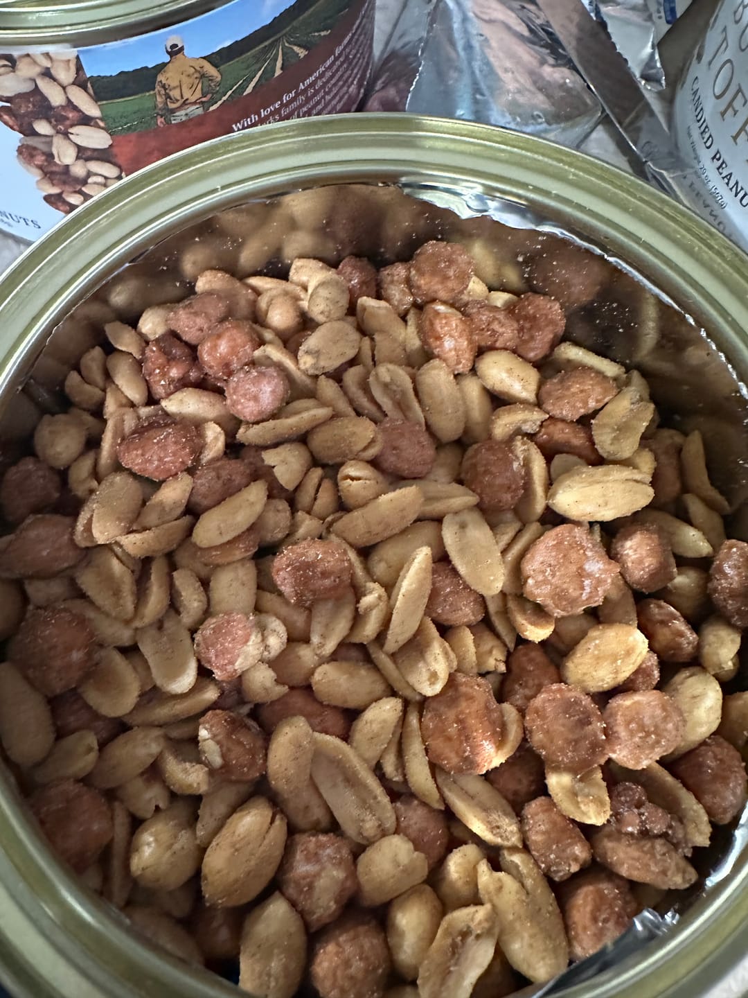 Customer photo review of Cinnamon Churro Butter Toffee Mixer