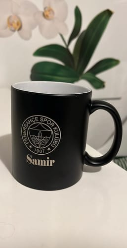 Customer photo review of Personalisierte Keramik Tasse mit Wunschname