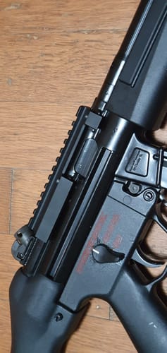 Customer photo review of Ultima Industries Universal Low Mount Rail For G3/MP5 Series