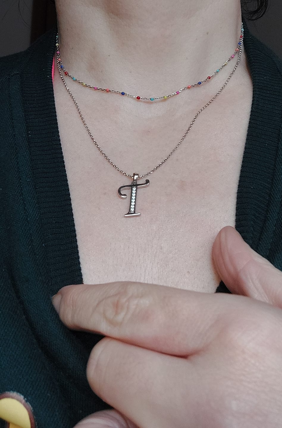 Customer photo review of Collar Cóctel Colors