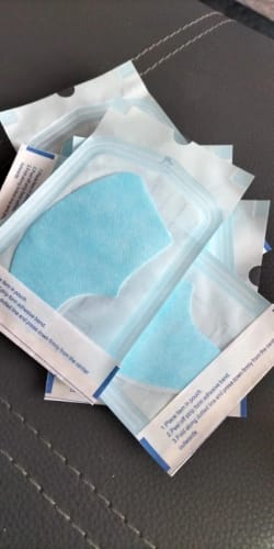 Customer photo review of Masque Coréen au Collagène Invisible (Joues et front)