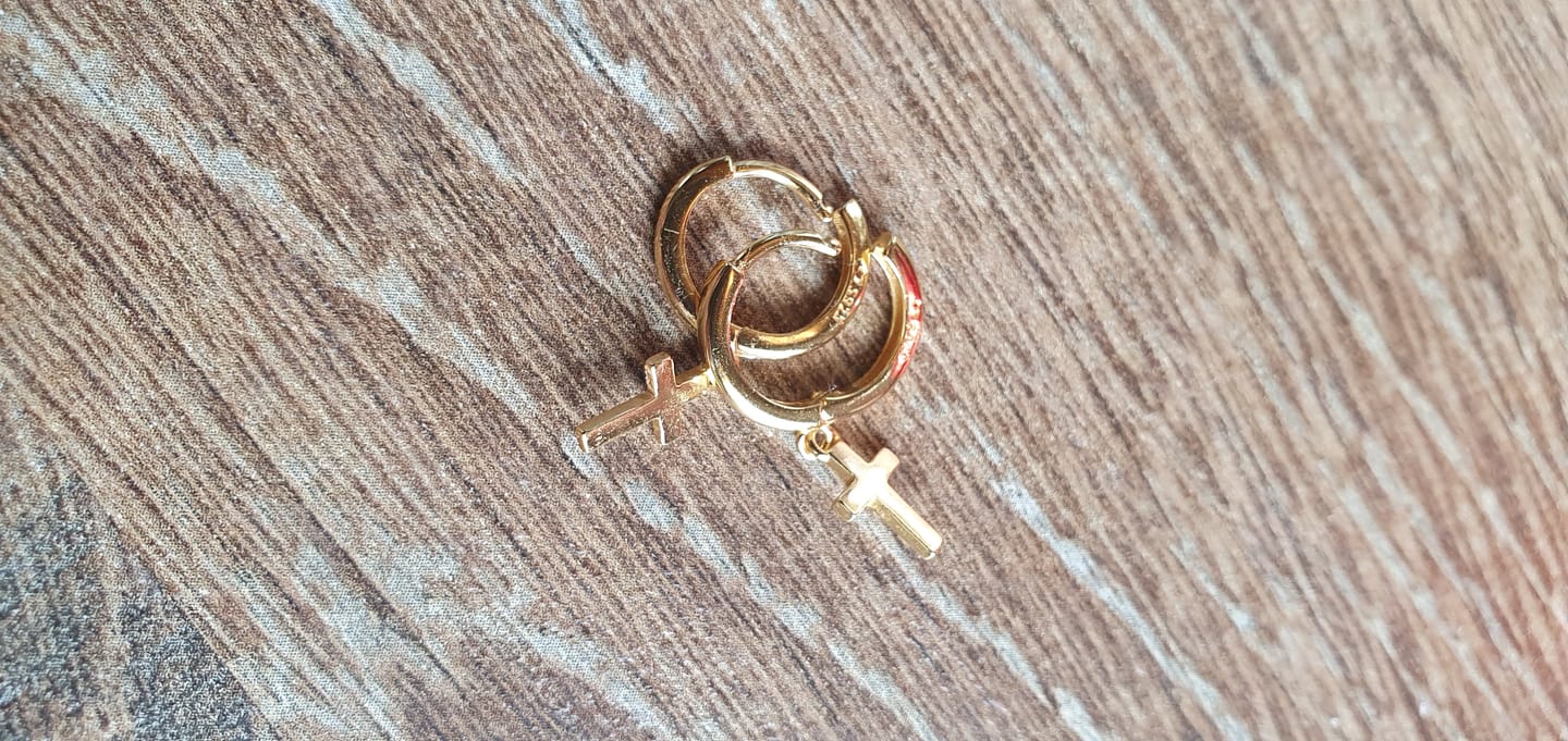 Customer photo review of Pendientes Devoción