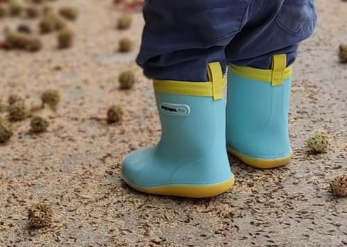 Customer photo review of Bota de agua ergonómica - Celeste - Patawa Kids