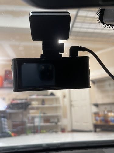 Customer photo review of Redtiger F7NP 4K Front Rear Dash Cam