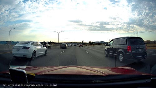 Customer photo review of Redtiger F7NP 4K Front Rear Dash Cam