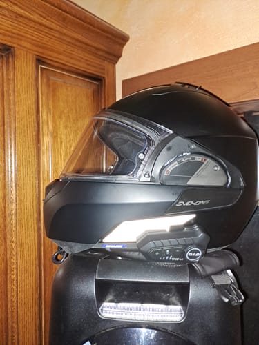 Customer photo review of Motarcom - L'intercom moto haut de gamme et abordable
