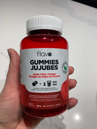 Customer photo review of Apple Cider Vinegar Gummies